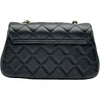 シャネル CHANEL マトラッセ チェーンショルダー AS4066 ブラック ゴールド金具 ラムスキン レディース ショルダーバッグ