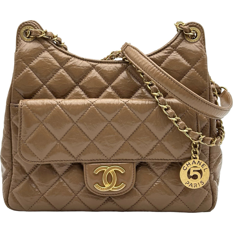 シャネル CHANEL マトラッセ チェーンショルダー AS4322 ベージュ