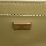 シャネル CHANEL マトラッセ チェーンショルダー AP2289 イエロー ゴールド金具 カーフスキン レディース ショルダーバッグ