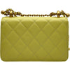 シャネル CHANEL マトラッセ チェーンショルダー AP2289 イエロー ゴールド金具 カーフスキン レディース ショルダーバッグ