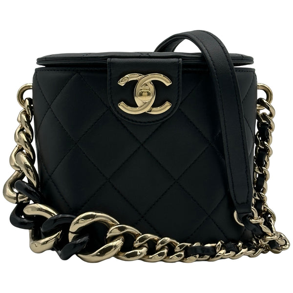 シャネル CHANEL マトラッセバニティ AS1355 29番台 ブラック