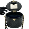 シャネル CHANEL マトラッセバニティ AS1355 29番台 ブラック ラムスキン レディース ショルダーバッグ