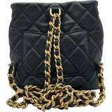 シャネル CHANEL マトラッセ ミニバックパック AS3947 ブラック ゴールド金具 ラムスキン レディース リュック・デイパック