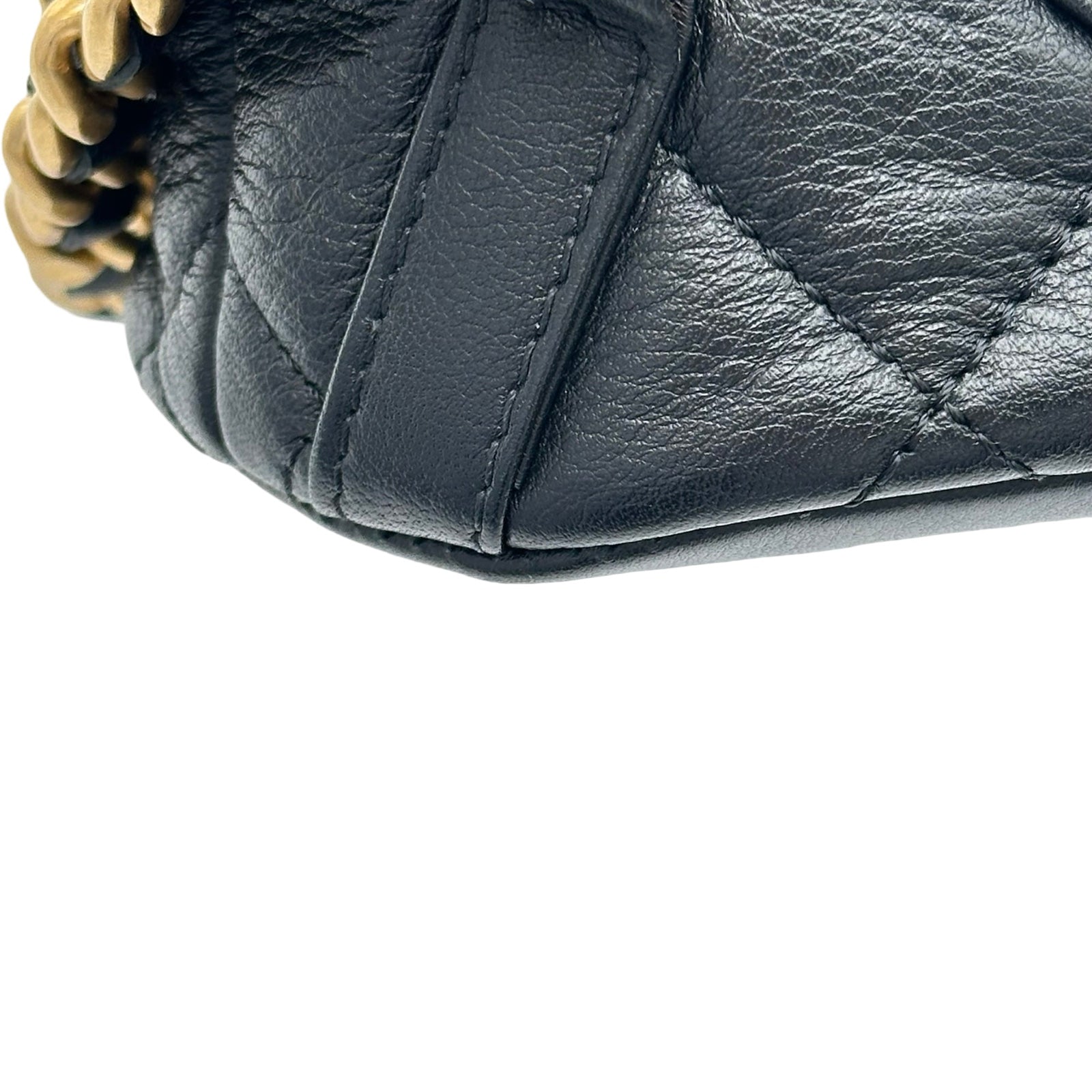 シャネル CHANEL マトラッセ ミニバックパック AS3947 ブラック