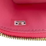 シャネル CHANEL マトラッセミニバニティ ピンク ゴールド金具 ラムスキン レディース ショルダーバッグ