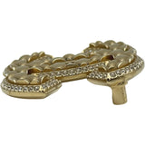 シャネル CHANEL ラインストーンブローチ ゴールド メタル/ラインストーン アクセサリー