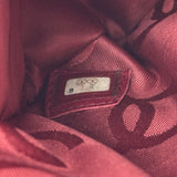 シャネル CHANEL ワイルドステッチハンド 9番台 レッド ゴールド金具 キャビアスキン レディース ハンドバッグ