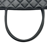 シャネル CHANEL 復刻トート A01804 5番台 ブラック シルバー金具 キャビアスキン レディース トートバッグ