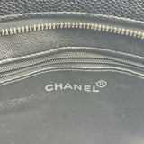 シャネル CHANEL 復刻トート A01804 5番台 ブラック シルバー金具 キャビアスキン レディース トートバッグ