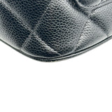 シャネル CHANEL 復刻トート A01804 5番台 ブラック シルバー金具 キャビアスキン レディース トートバッグ