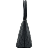 シャネル CHANEL 復刻トート A01804 6番台 ブラック シルバー金具 キャビア レディース トートバッグ