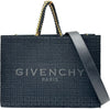 ジバンシィ GIVENCHY Gトートミディアムチェーン ブラック キャンバス レディース トートバッグ
