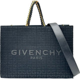ジバンシィ GIVENCHY Gトートミディアムチェーン ブラック キャンバス レディース トートバッグ