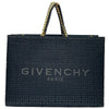 ジバンシィ GIVENCHY Gトートミディアムチェーン ブラック キャンバス レディース トートバッグ