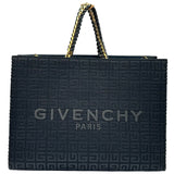 ジバンシィ GIVENCHY Gトートミディアムチェーン ブラック キャンバス レディース トートバッグ