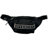 ジバンシィ GIVENCHY バムバッグ ブラック ナイロン レディース ウエストバッグ