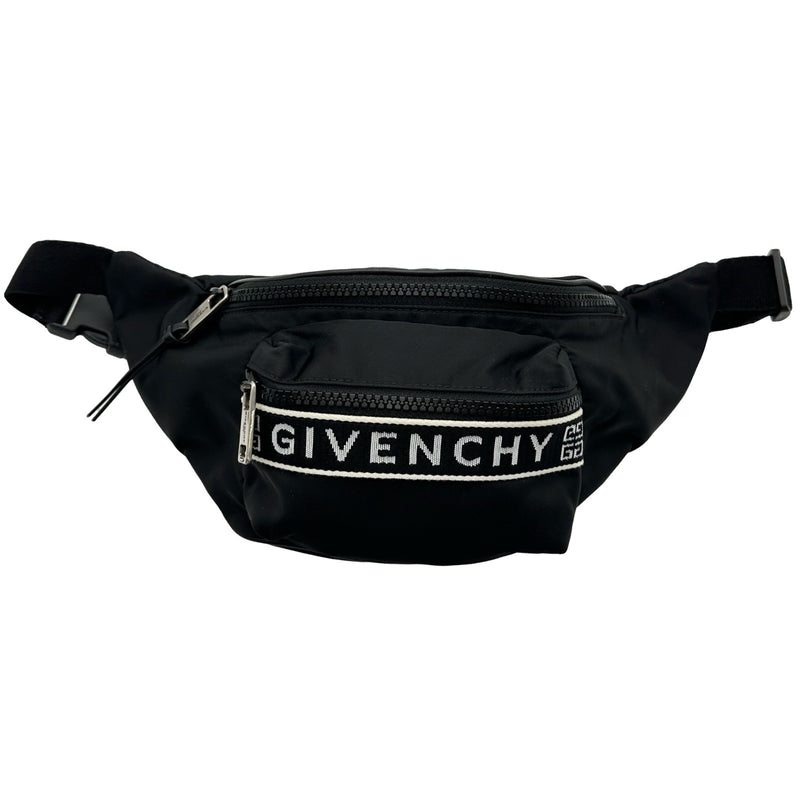 GIVENCHYウエストバッグ ジバンシィ GIVENCHY バムバッグ ブラック ナイロン レディース