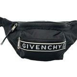ジバンシィ GIVENCHY バムバッグ ブラック ナイロン レディース ウエストバッグ