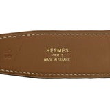 エルメス HERMES コンスタンス ベルト 65cm 〇X刻印 ゴールド ゴールド金具 クシュベル レディース ベルト