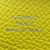エルメス HERMES バスティア ヴェルソ B刻印 オレンジ/ライム エプソン ユニセックス コインケース