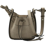 ロエベ LOEWE ハンモック ミニ 051934 ベージュ レザー/キャンバス レディース ショルダーバッグ