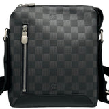 ルイ・ヴィトン LOUIS VUITTON ディスカバリー・メッセンジャー BB N42418 オニキス ダミエ・アンフィニ メンズ ショルダーバッグ