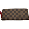 ルイ・ヴィトン LOUIS VUITTON ポルトフォイユ・クレマンス N60534 ブラウン ダミエ ユニセックス 長財布