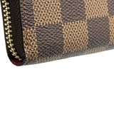 ルイ・ヴィトン LOUIS VUITTON ポルトフォイユ・クレマンス N60534 ブラウン ダミエ ユニセックス 長財布