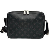 ルイ・ヴィトン LOUIS VUITTON アウトドアメッセンジャー M30233 ブラック タイガ・モノグラム・エクリプス メンズ ショルダーバッグ