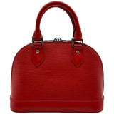 ルイ・ヴィトン LOUIS VUITTON アルマBB M41160 レッド エピレザー レディース ショルダーバッグ