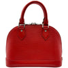 ルイ・ヴィトン LOUIS VUITTON アルマBB M41160 レッド エピレザー レディース ショルダーバッグ