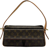 ルイ・ヴィトン LOUIS VUITTON ヴィバシテMM M51164 ブラウン モノグラムキャンバス レディース ショルダーバッグ