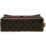 ルイ・ヴィトン LOUIS VUITTON ヴィバシテMM M51164 ブラウン モノグラムキャンバス レディース ショルダーバッグ
