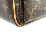 ルイ・ヴィトン LOUIS VUITTON ヴィバシテMM M51164 ブラウン モノグラムキャンバス レディース ショルダーバッグ