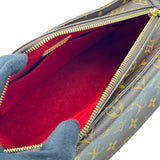 ルイ・ヴィトン LOUIS VUITTON ヴィバシテMM M51164 ブラウン モノグラムキャンバス レディース ショルダーバッグ