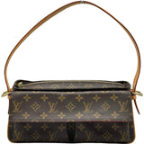 ルイ・ヴィトン LOUIS VUITTON ヴィバシテMM M51164 ブラウン モノグラムキャンバス レディース ショルダーバッグ