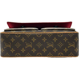 ルイ・ヴィトン LOUIS VUITTON ヴィバシテMM M51164 ブラウン モノグラムキャンバス レディース ショルダーバッグ