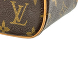 ルイ・ヴィトン LOUIS VUITTON ヴィバシテMM M51164 ブラウン モノグラムキャンバス レディース ショルダーバッグ