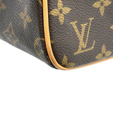 ルイ・ヴィトン LOUIS VUITTON ヴィバシテMM M51164 ブラウン モノグラムキャンバス レディース ショルダーバッグ