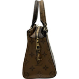 ルイ・ヴィトン LOUIS VUITTON オンザゴーEW M46653 ブラウン ジャイアント・リバース レディース ショルダーバッグ