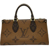 ルイ・ヴィトン LOUIS VUITTON オンザゴーEW M46653 ブラウン ジャイアント・リバース レディース ショルダーバッグ