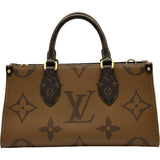 ルイ・ヴィトン LOUIS VUITTON オンザゴーEW M46653 ブラウン ジャイアント・リバース レディース ショルダーバッグ