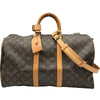 ルイ・ヴィトン LOUIS VUITTON キーポル・バンドリエール45 M41418 ブラウン モノグラムキャンバス ユニセックス ボストンバッグ