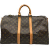 ルイ・ヴィトン LOUIS VUITTON キーポル・バンドリエール45 M41418 ブラウン モノグラムキャンバス ユニセックス ボストンバッグ