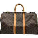 ルイ・ヴィトン LOUIS VUITTON キーポル・バンドリエール45 M41418 ブラウン モノグラムキャンバス ユニセックス ボストンバッグ