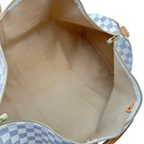 ルイ・ヴィトン LOUIS VUITTON キーポル・バンドリエール55 N41429 ホワイト アズール ユニセックス ボストンバッグ