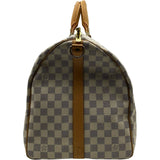 ルイ・ヴィトン LOUIS VUITTON キーポル・バンドリエール55 N41429 ホワイト アズール ユニセックス ボストンバッグ