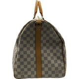 ルイ・ヴィトン LOUIS VUITTON キーポル・バンドリエール55 N41429 ホワイト アズール ユニセックス ボストンバッグ
