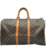 ルイ・ヴィトン LOUIS VUITTON キーポル45 M41428 ブラウン モノグラムキャンバス ユニセックス ボストンバッグ