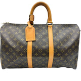 ルイ・ヴィトン LOUIS VUITTON キーポル45 M41428 ブラウン モノグラム・キャンバス レディース ボストンバッグ